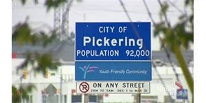 Town Of Pickering Sign