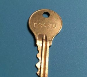 Image of Key with a Blind Key Code | What are Blind Key Codes for Keys
