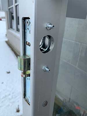 Lock mechanism replacement